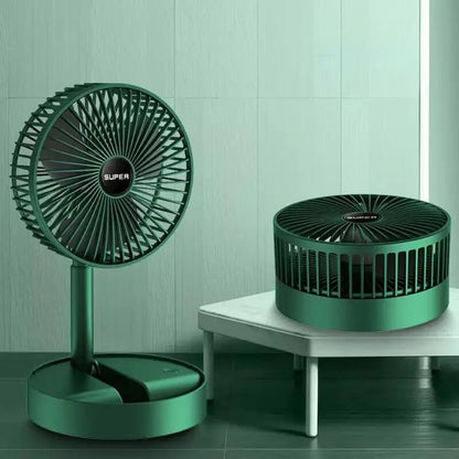 Foldable Portable Fan - CoolWave-Green-Nora Luxe