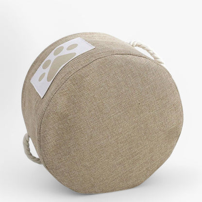 Foldable Toy Basket with Rope Handle – Livia-The Livary