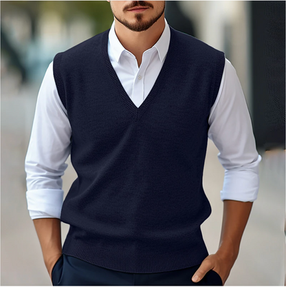 Relaxed Fit Sleeveless Mens Vest
