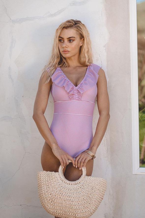 Classic Vintage Stripe Swimwear