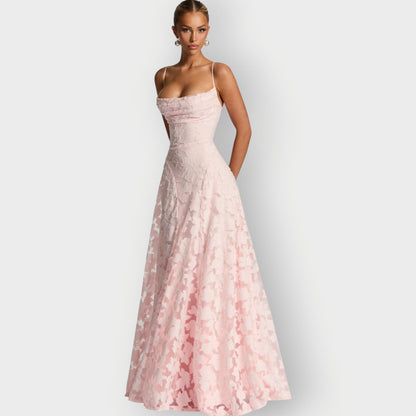 Luxurious Off Shoulder Velvet Evening Dress