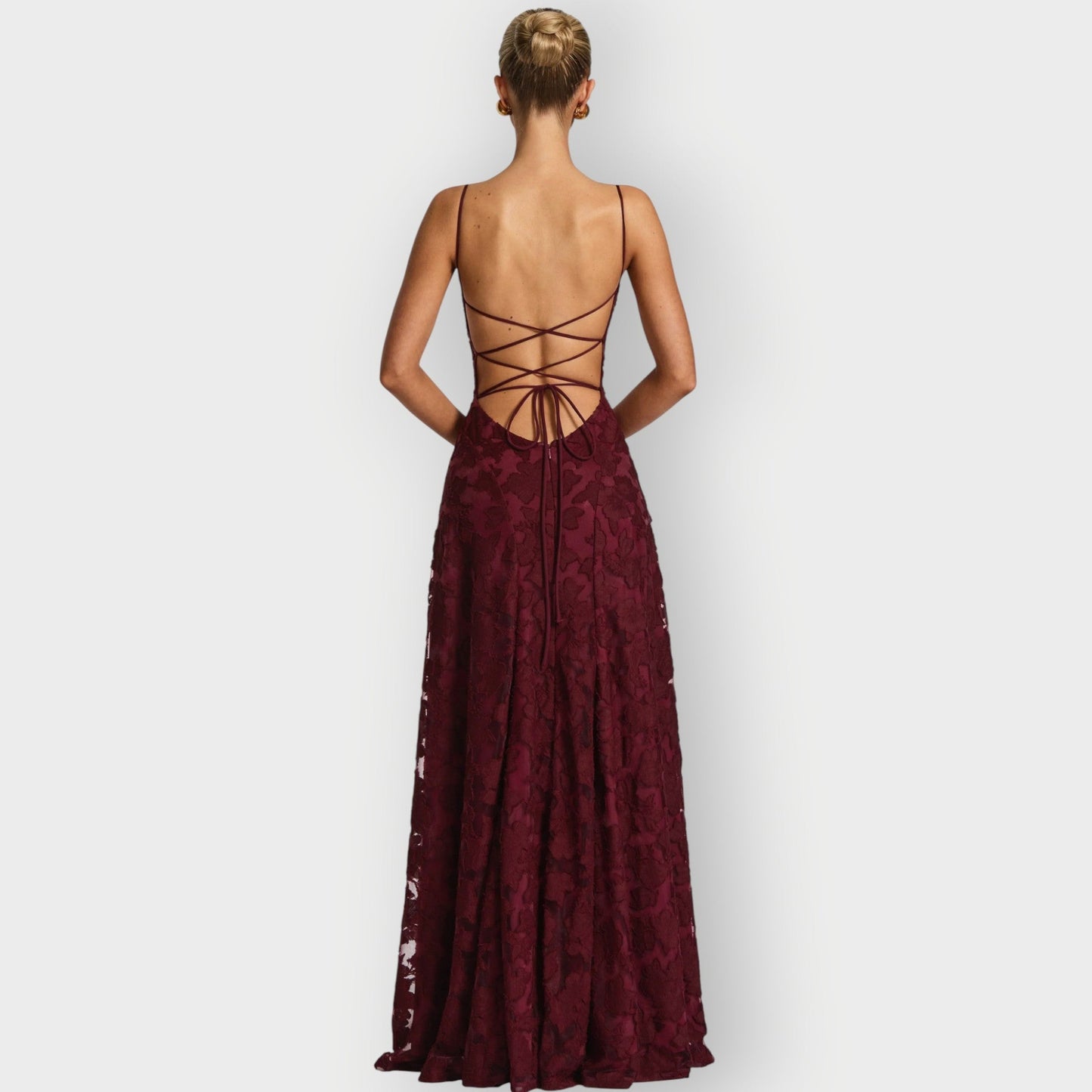 Luxurious Off Shoulder Velvet Evening Dress