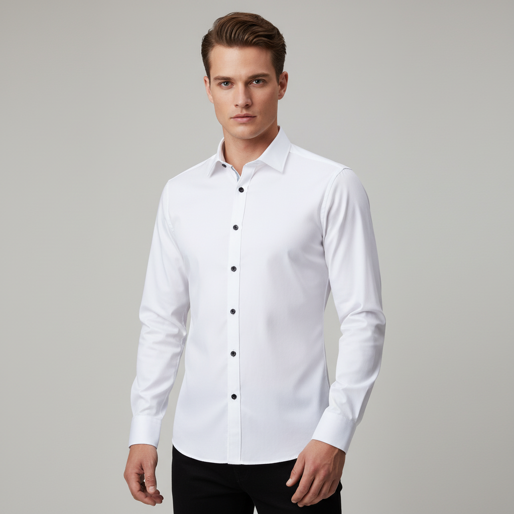 Men's Classic Fit Casual Dress Shirt - Olytrend