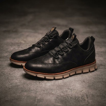 Stylish Men's Casual Lace Sneakers - Olytrend