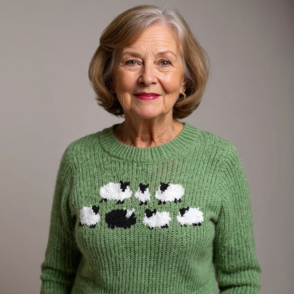 Classic Ladies Crew Neck Sweater