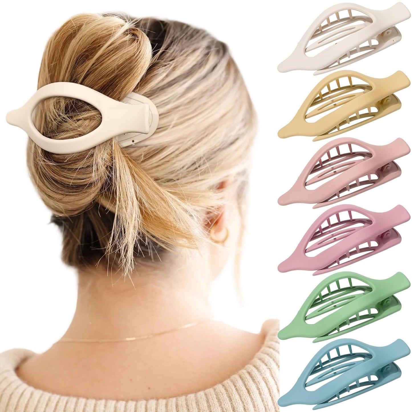 French Concord Hairpins - 6-Pack Volume Pins-Set 3-Nora Luxe