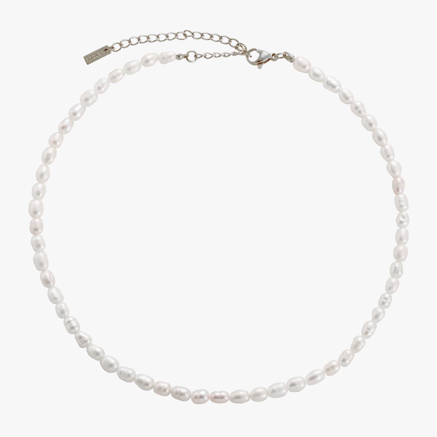 Freshwater Pearl Choker - Amélie-Silver-Nora Luxe