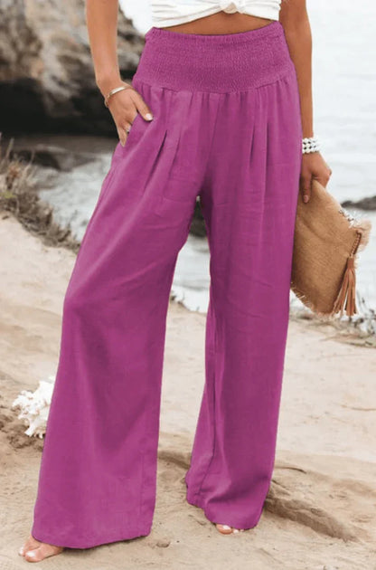 Comfortable Wide Leg Women's Pants