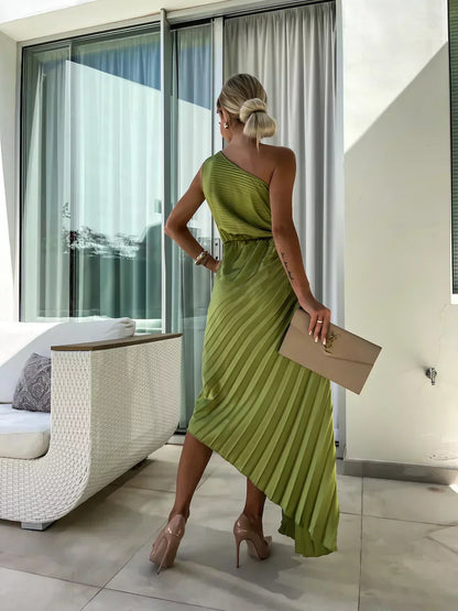 Elegant Floral Party Dress for Women