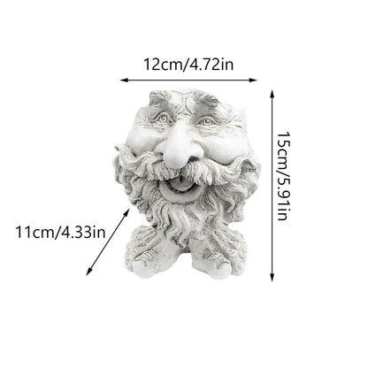 Funny Face Wax Plant Pot - GigglePot-1-Nora Luxe