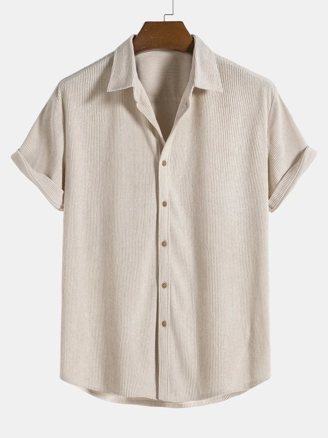 Casual Short Sleeve Mens Shirt Relaxed Fit - Nocini