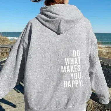 Motivational Quote Hoodie for Ladies
