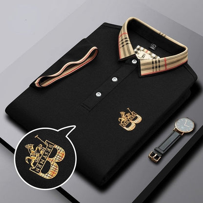 Classic Men's Short Sleeve Polo Shirt