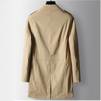 Classic Fit Waterproof Trench Coat