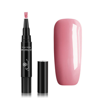 Gel Nail Polish Pen Without UV – Glosséa-Pink-The Livary