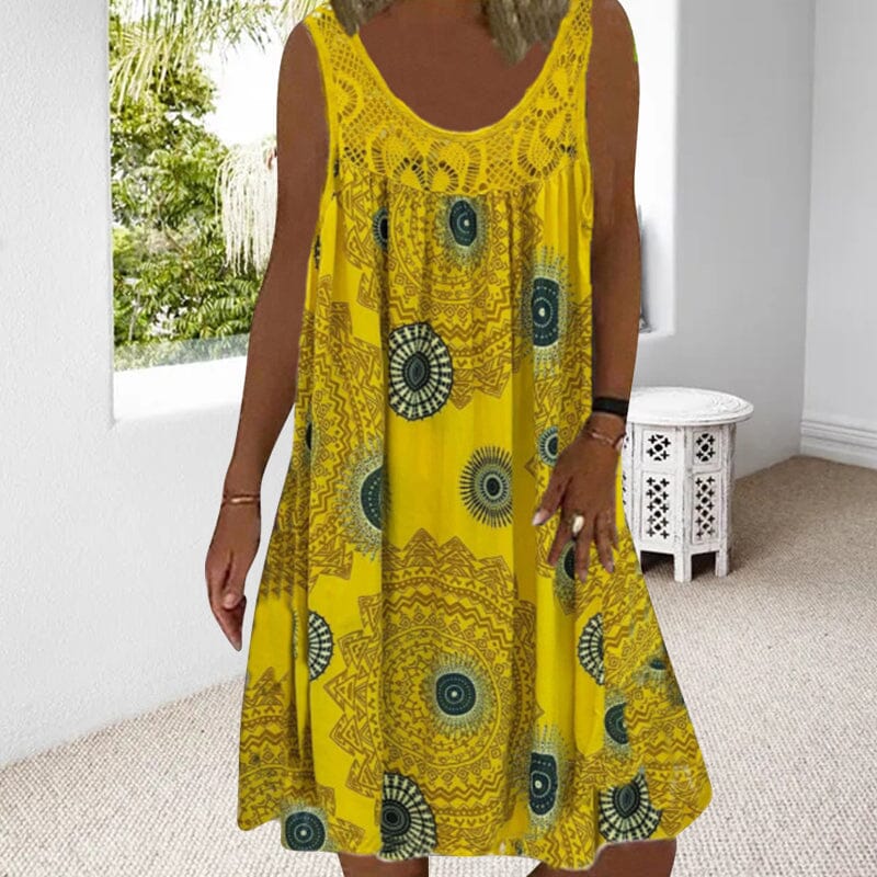 Sleeveless Floral Sundress