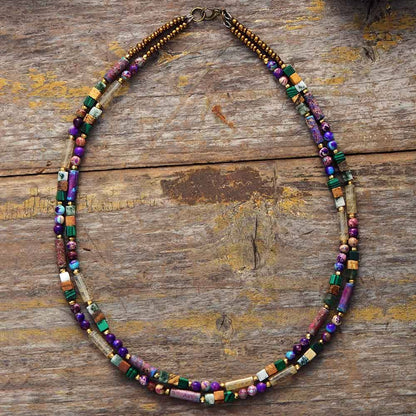 Sparkling Stone Choker Jewelry - Pexav