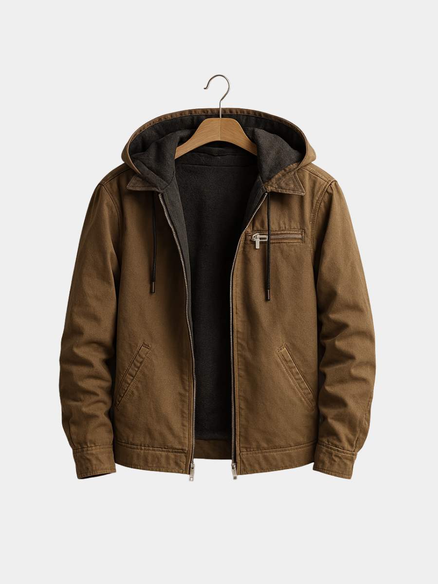 Men's Classic Zip Up Hoodie Jacket - Olytrend