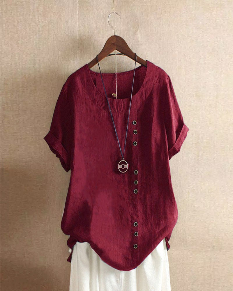 Image of Geraldine | Women's Button-Down Blouse