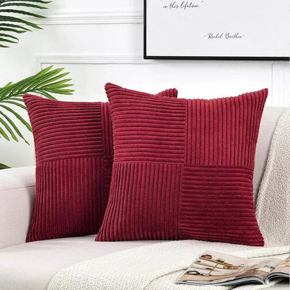 Plush Corduroy Fabric Pillow Cover
