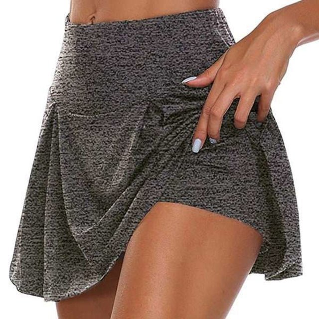 Women's Active Skort - Flexible Waist - Moisture Wicking