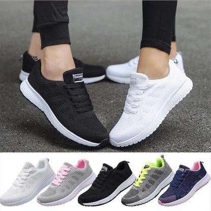 GlideFit Comfort | Casual Orthopaedic Women's Running Shoe-Black-4.5-Nora Luxe