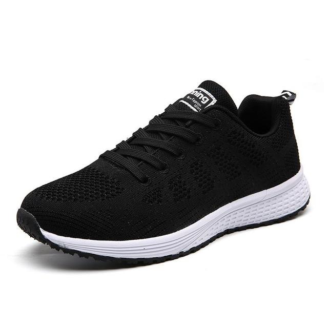 GlideFit Comfort | Casual Orthopaedic Women's Running Shoe-Black-4.5-Nora Luxe