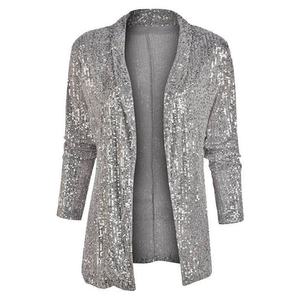Sparkly Sequin Party Vest - Pexav
