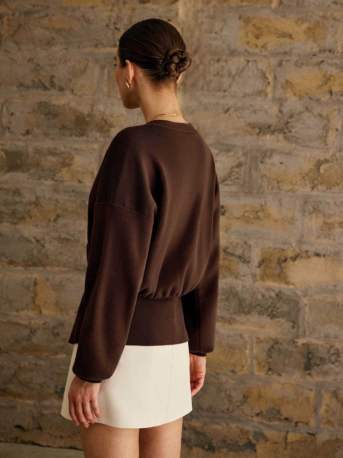Simple Classic Button Cardigan