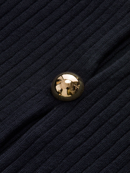 Classic Open Front Cable Sweater