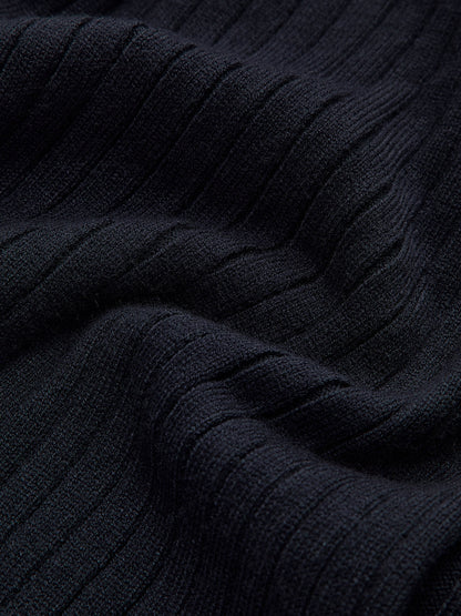 Classic Open Front Cable Sweater