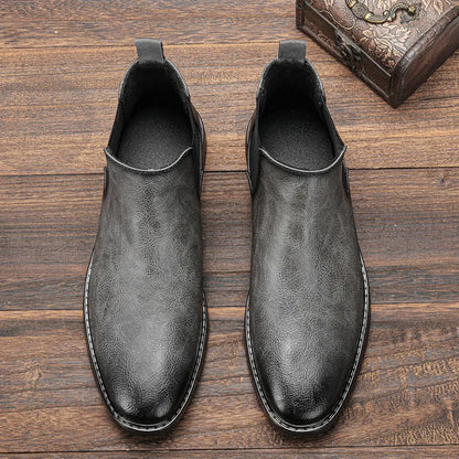 Men's Ankle Boots - Smart Casual Leather Boots