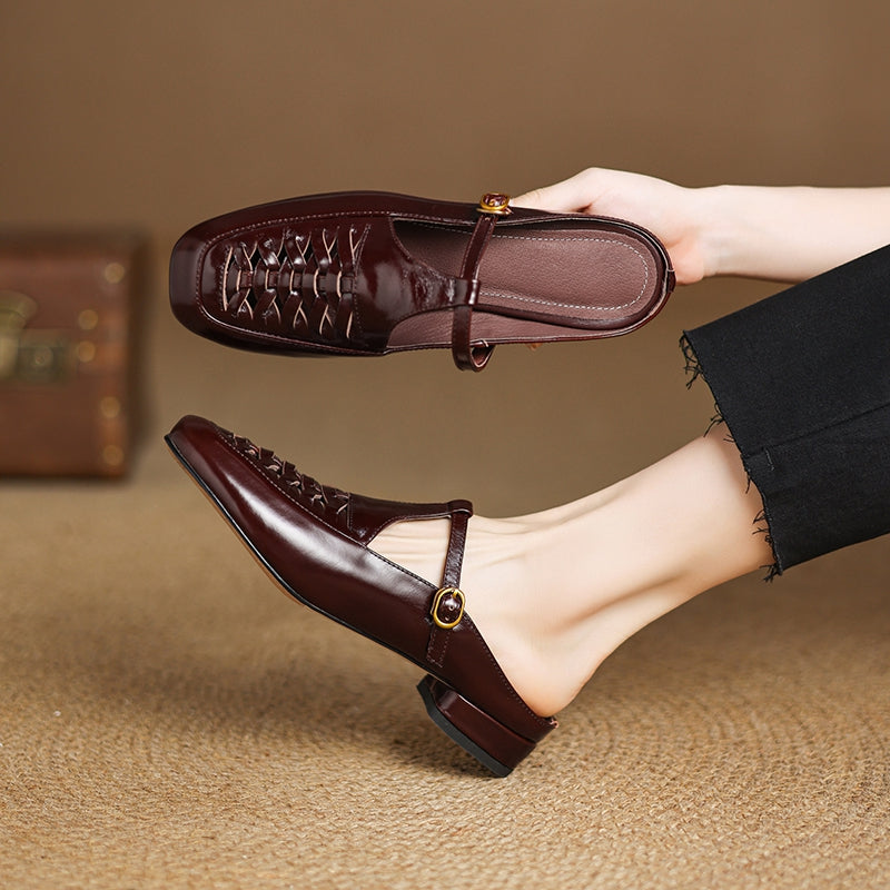Comfortable Women's Slip On Flat Shoes - Olytrend