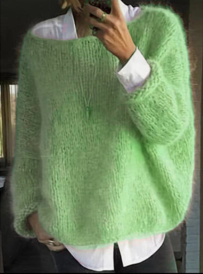 Cozy Cable Knit Pullover Sweater
