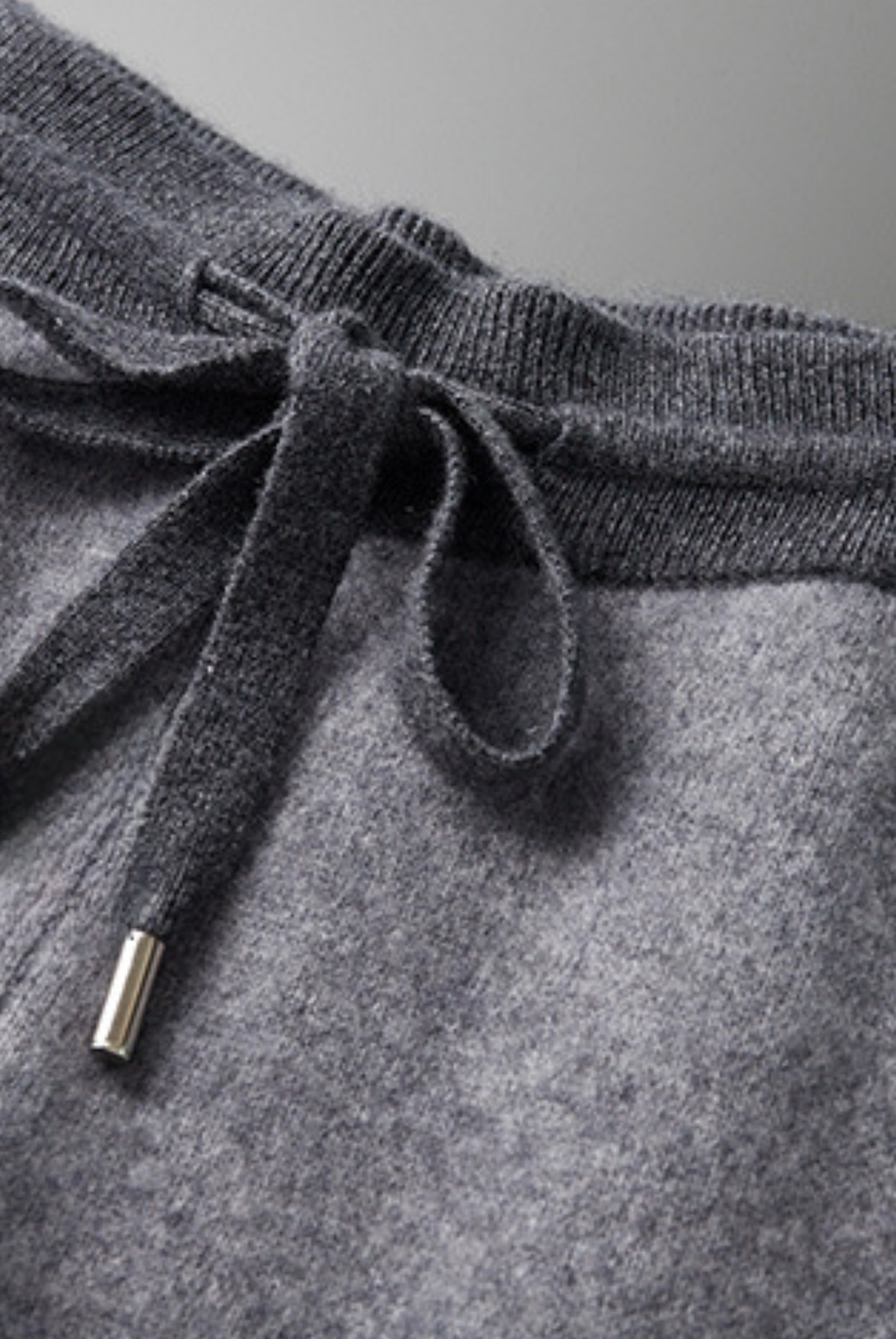 Grey Cashmere Merino Wool Set – Vittore-S-The Livary