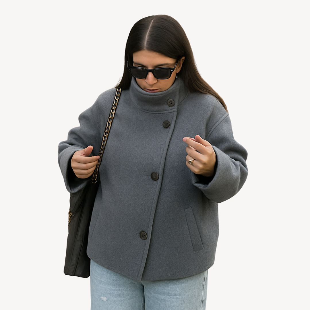 Women's Warm Button Front Coat