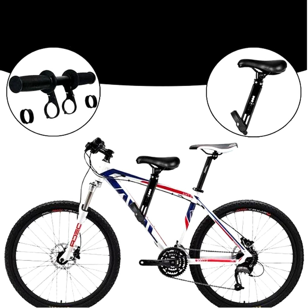Kids Bike Handlebar and Detachable Child Seat Kit