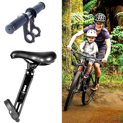 Kids Bike Handlebar and Detachable Child Seat Kit