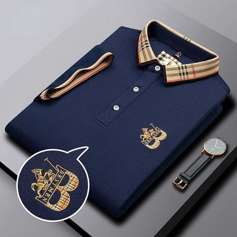 Classic Men's Short Sleeve Polo Shirt