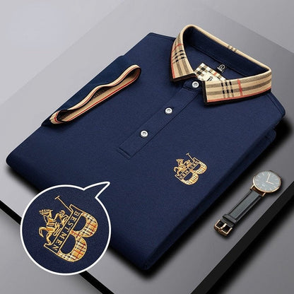 Classic Men's Short Sleeve Polo Shirt