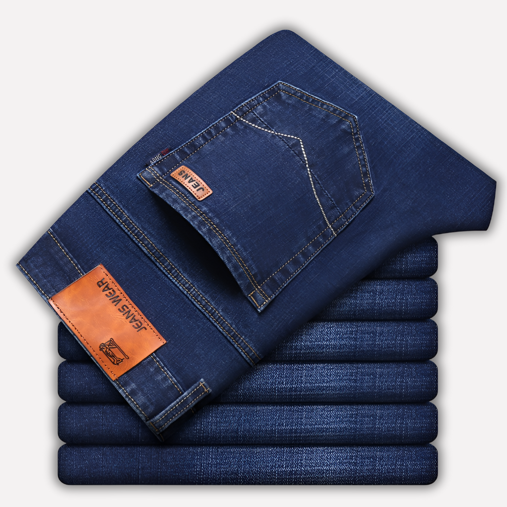 Classic Fit Men's Dark Jeans