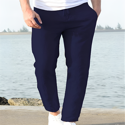 Lightweight Men's Summer Pants - Breathable Casual Trousers