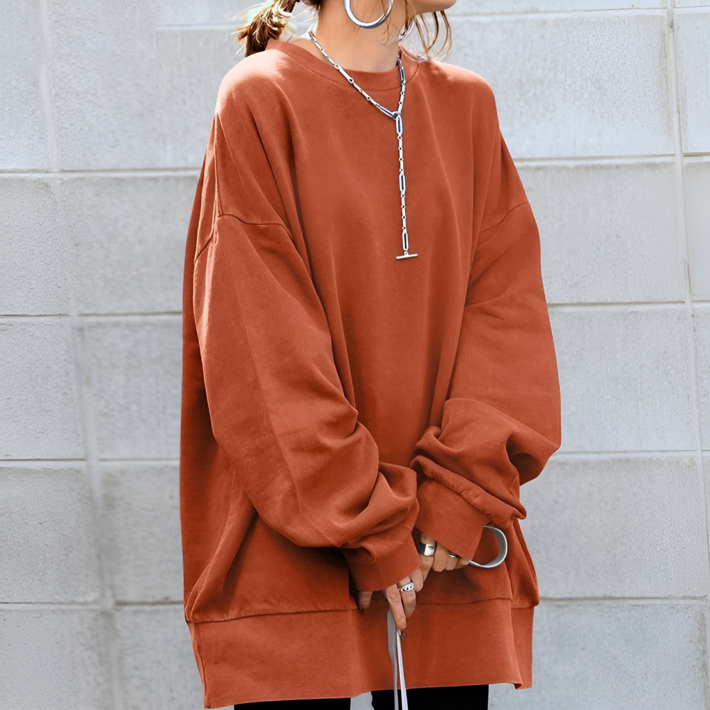 Cozy Large Sweater – Loose Fit Design