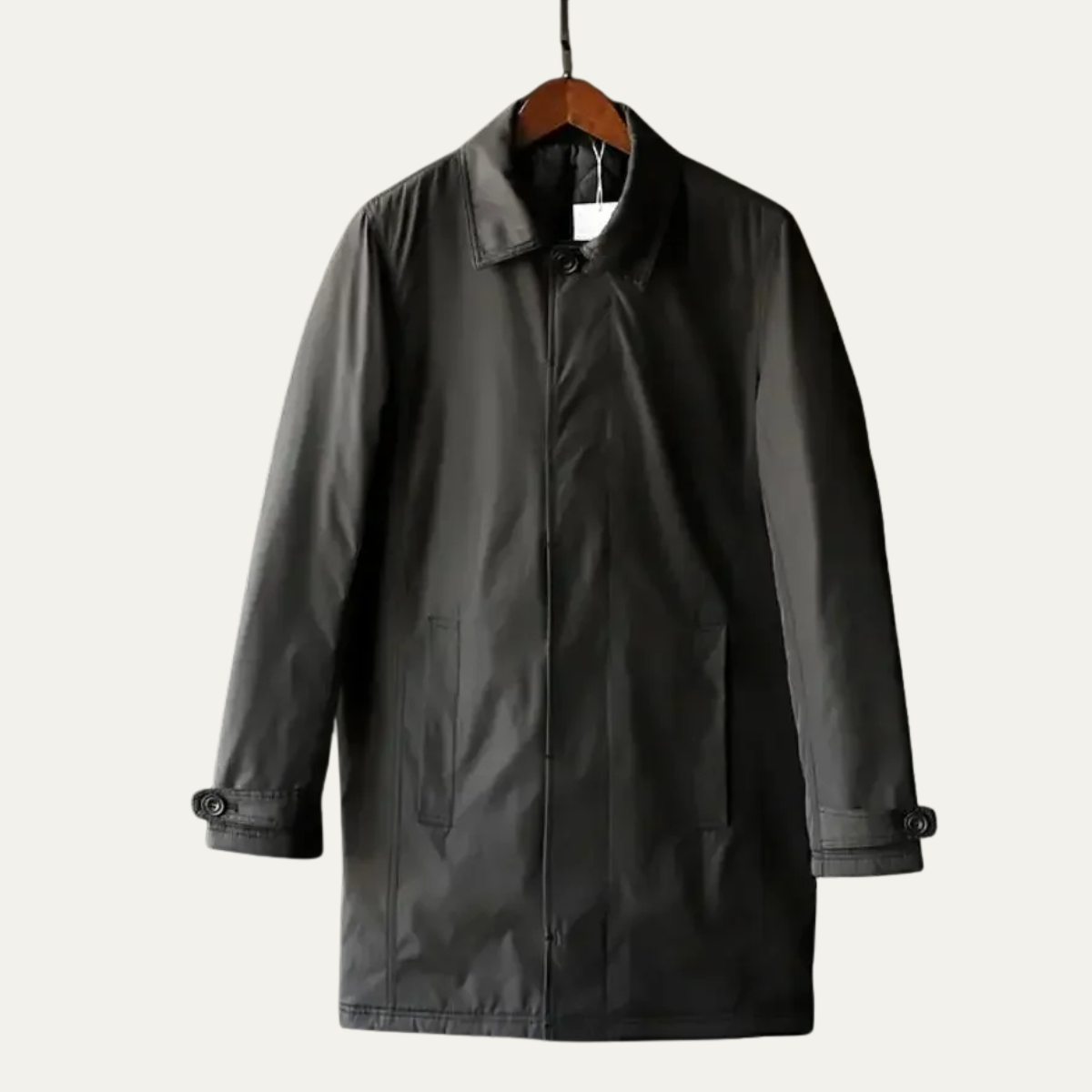Waterproof Men's Classic Long Trench Coat