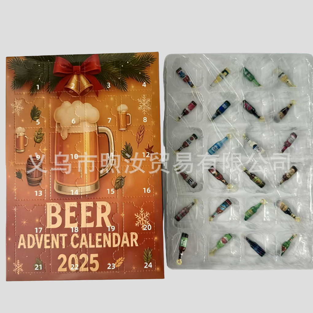 Premium Whiskey Countdown Calendar Box