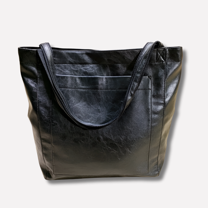 Elegant Chic Leather Tote Bag