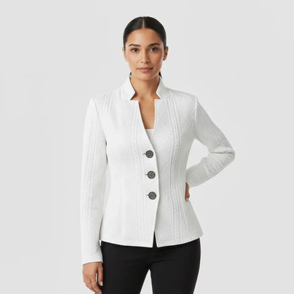 Tailored Women's Single Button Jacket