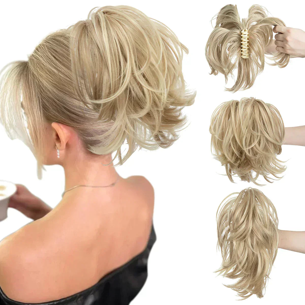 Hair extension for Ponytail – TwistPop-#7-Nora Luxe