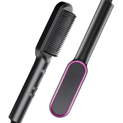 Fast Heat Styling Brush with 5 Temperature Controls - Pexav