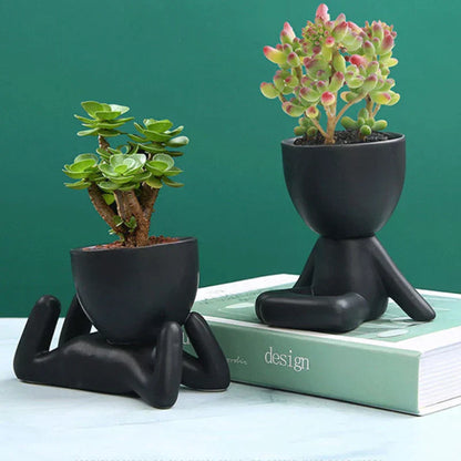 Natural Clay Small Succulent Pot with Drainage - Pexav
